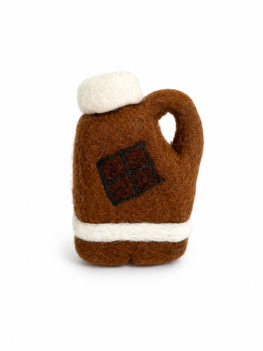 Felt Chocolate milk carton play food