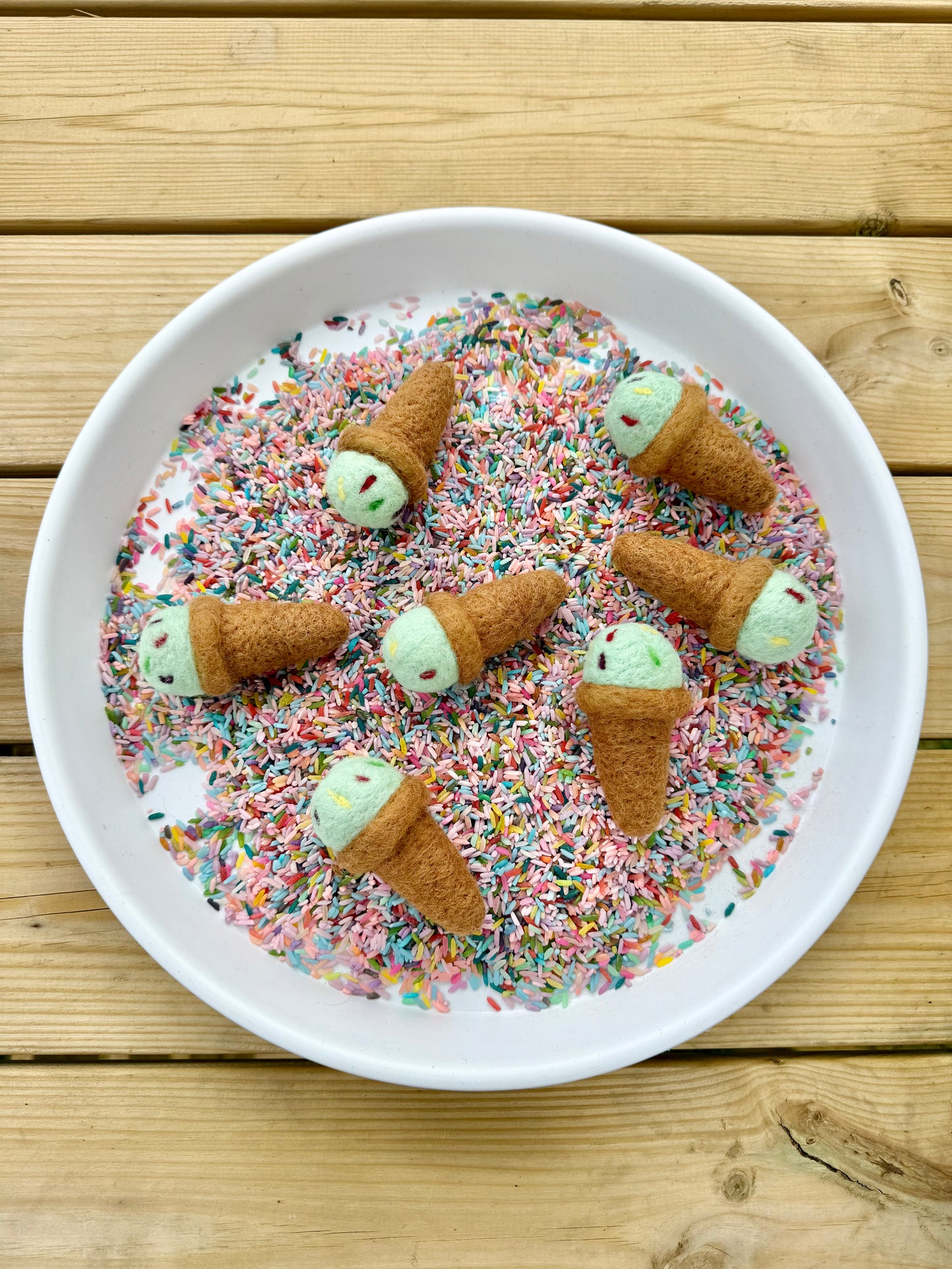 Mini Ice cream loose parts