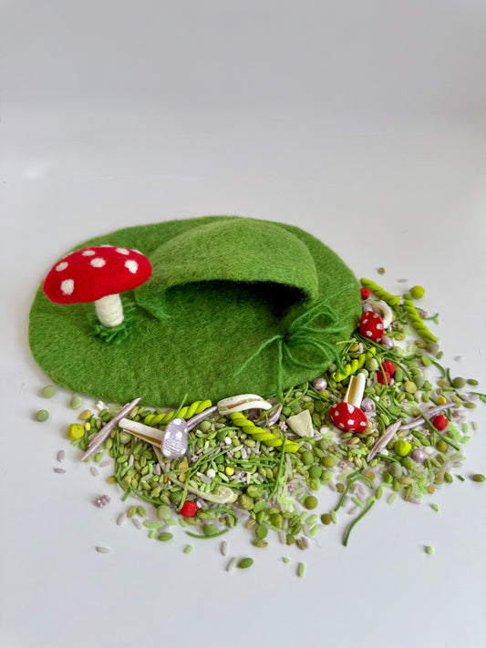 Toadstool cave mini mat