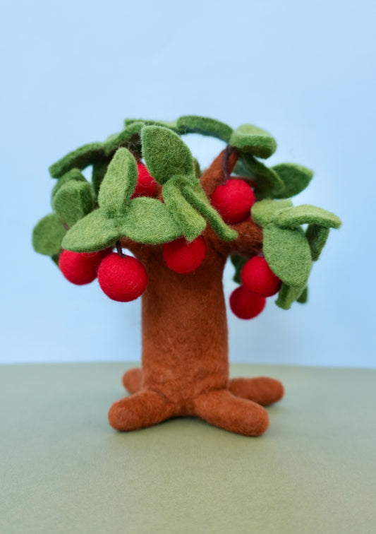 Felt apple tree