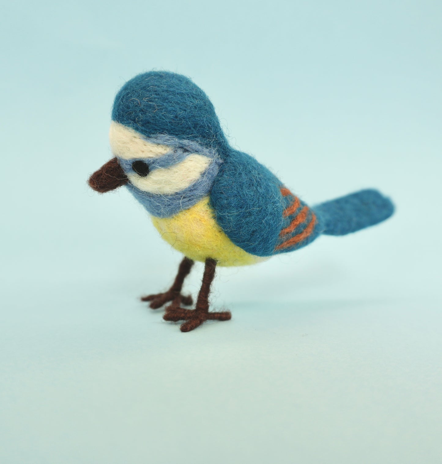 Felt Blue Tit