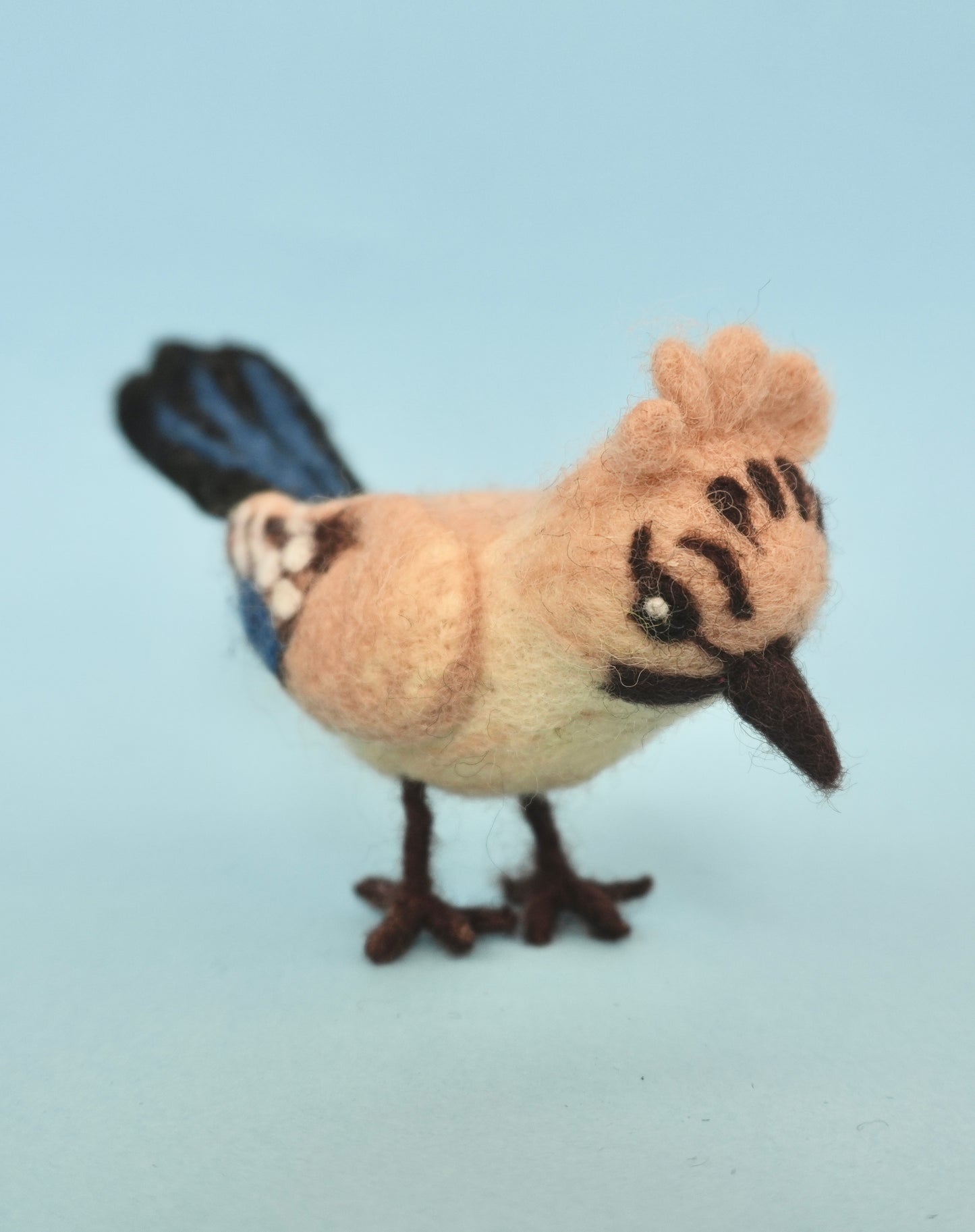 Felt Jay bird