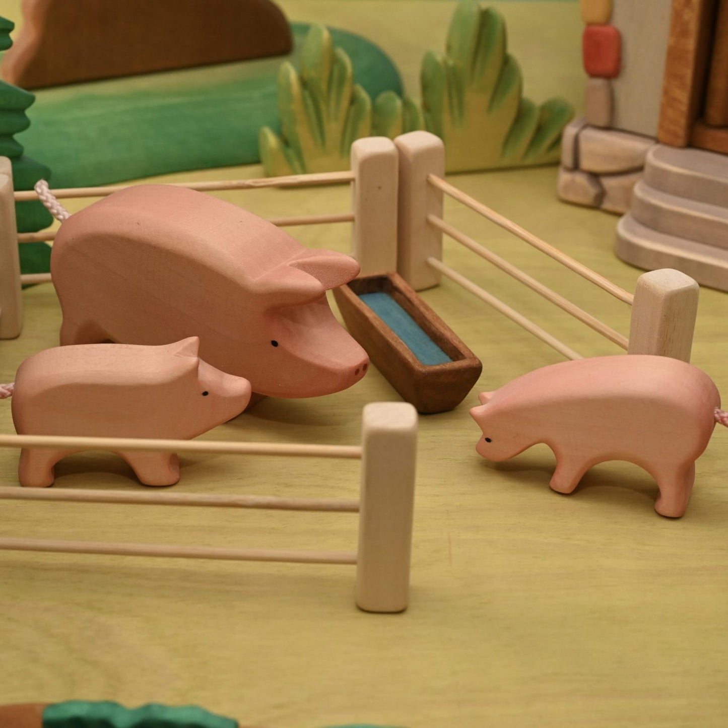 Piglet standing
