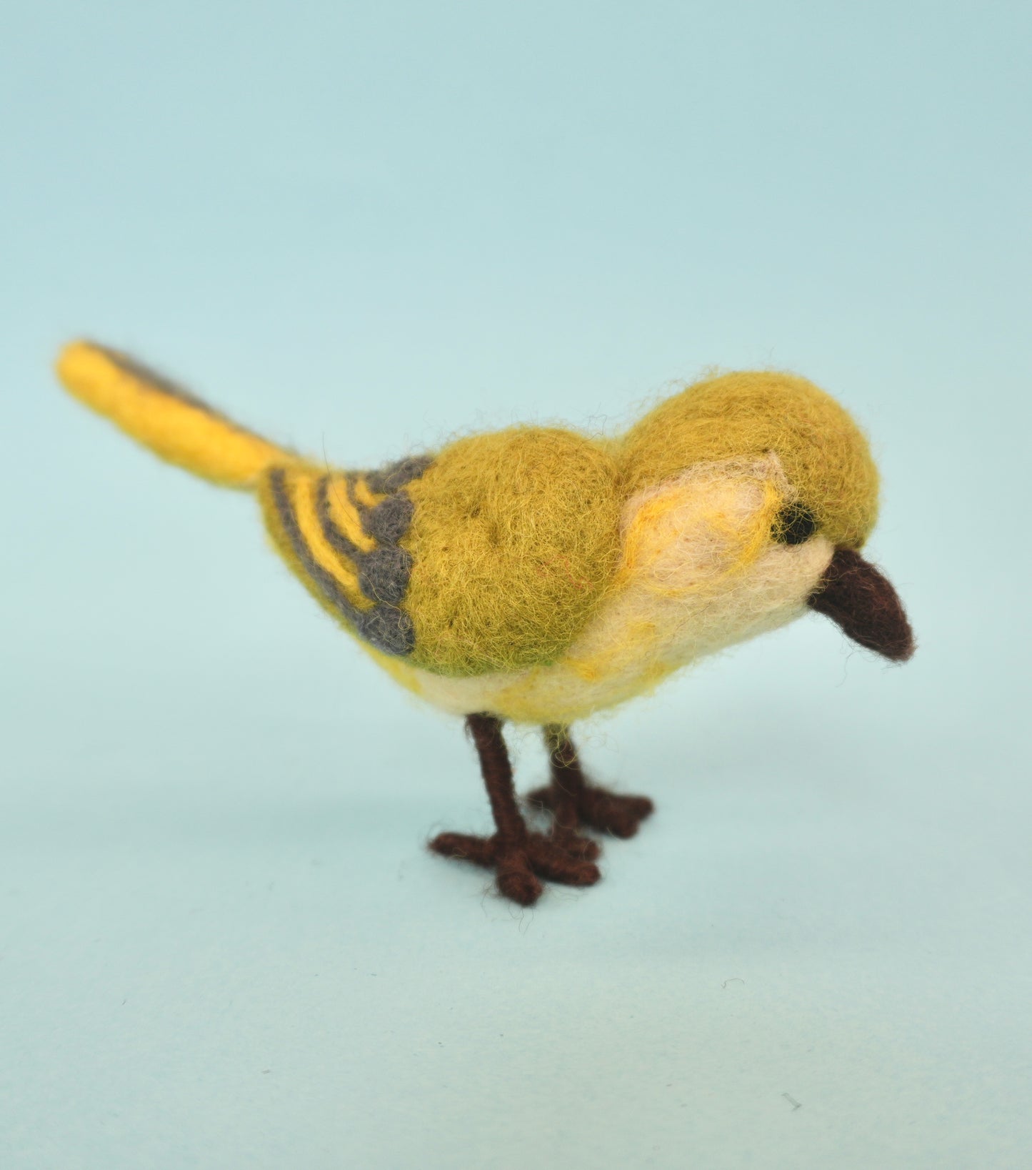 Felt Green finch