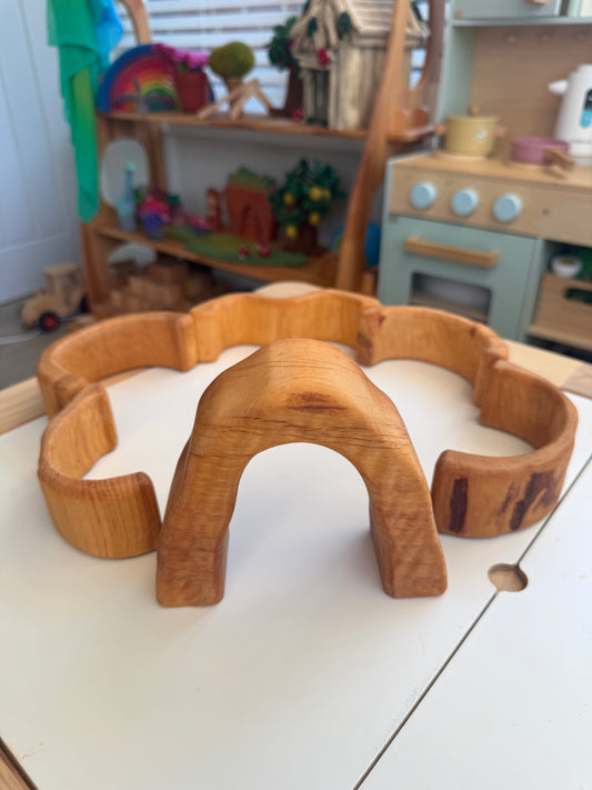 Bikeho wooden 6pc Arches and gate set