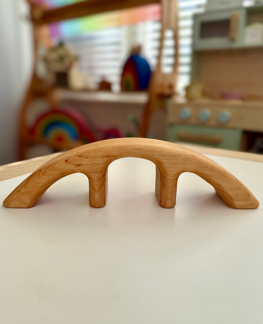 Bikeho wooden medium high bridge