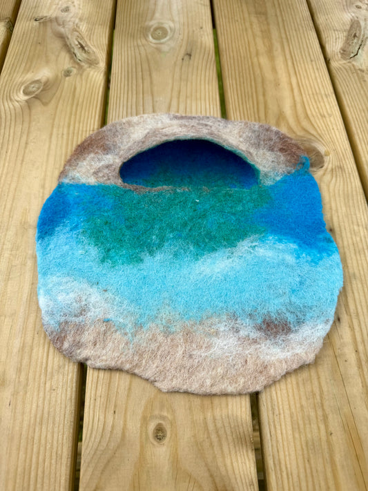 By the ocean mini mat