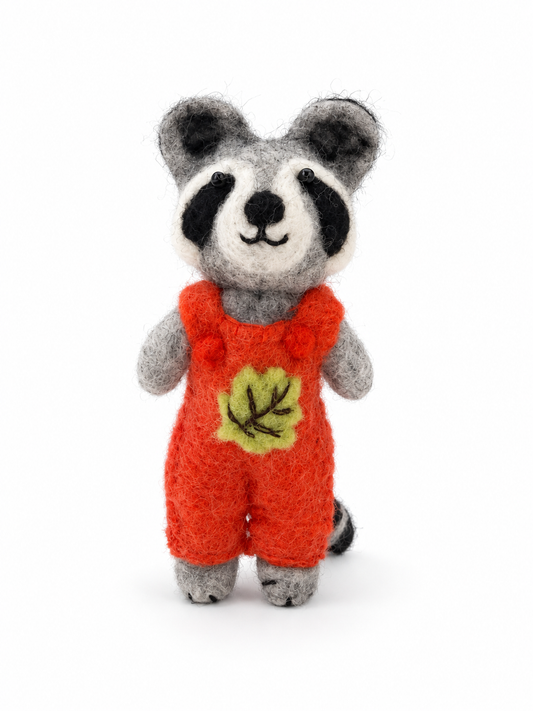 Felt Racoon Friend