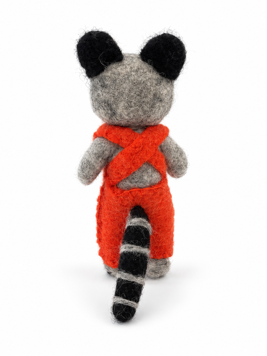 Felt Racoon Friend