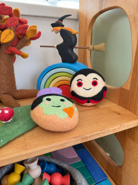 Felt Witch Halloween donut