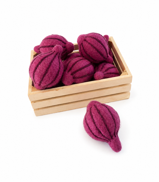Felt Red Onion