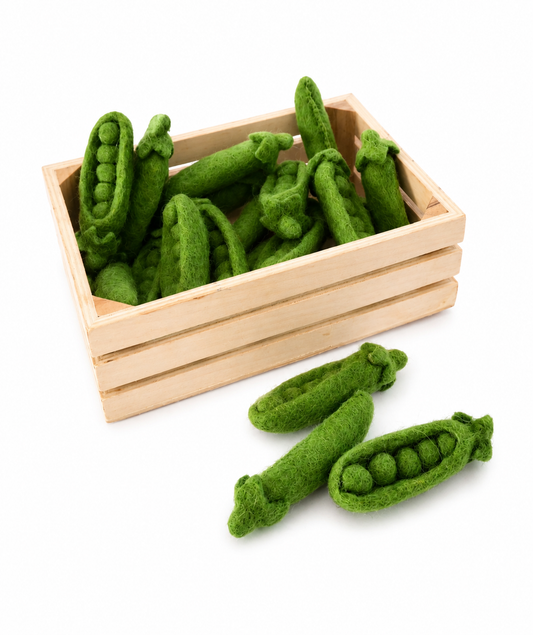 Felt Peas set of 3