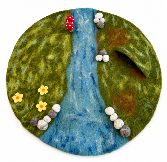 Extra large whimsical play mat (-PRE ORDER end of July )