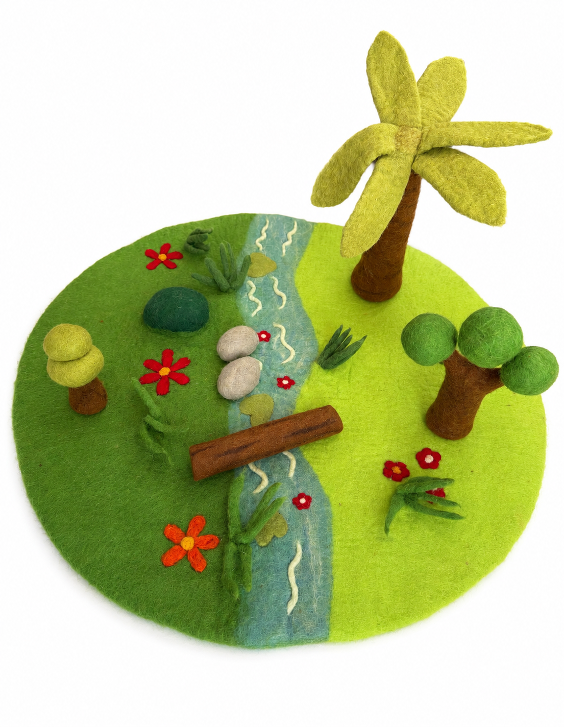 Felt jungle play mat - (Pre Order Mid July)