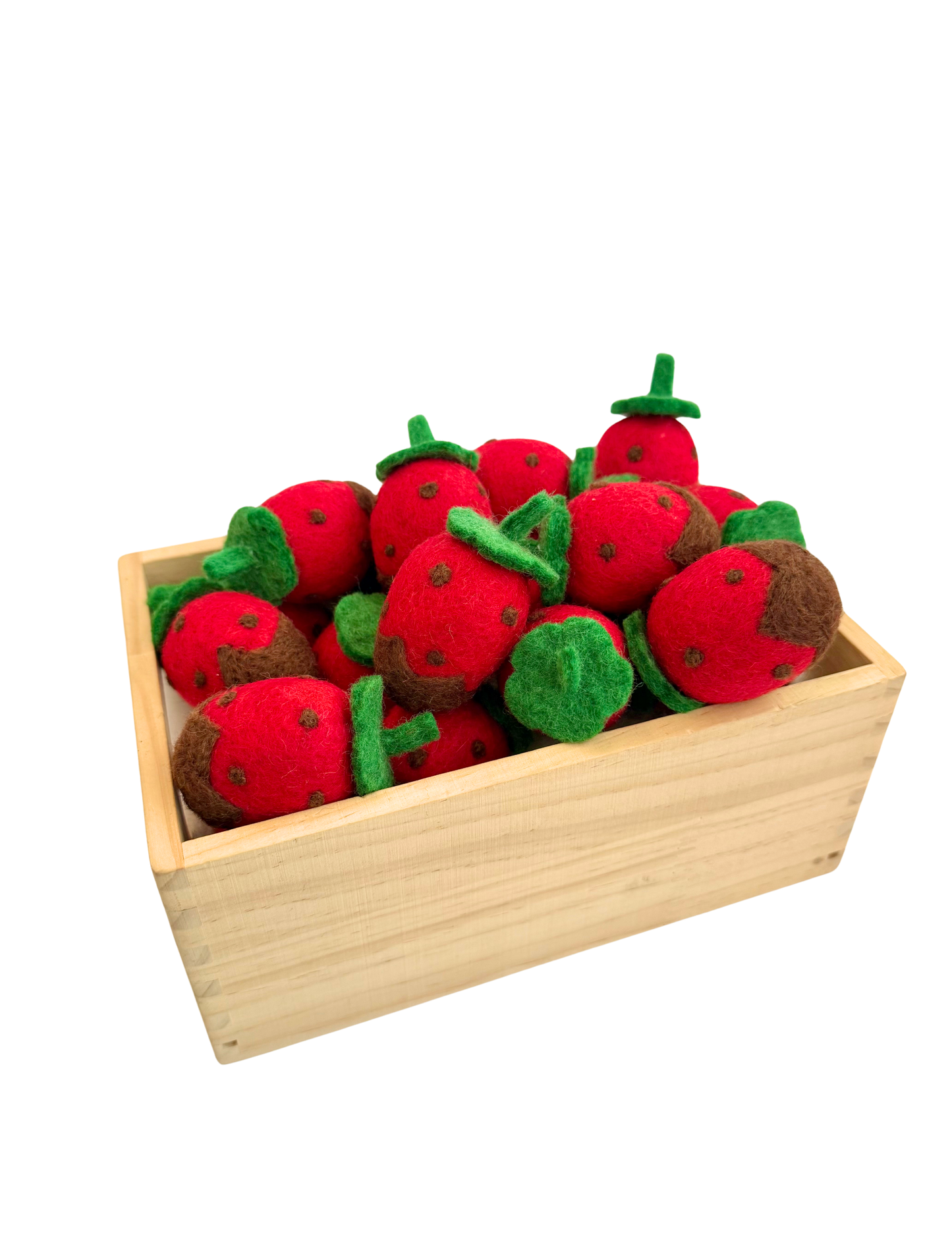 Felt chocolates strawberry