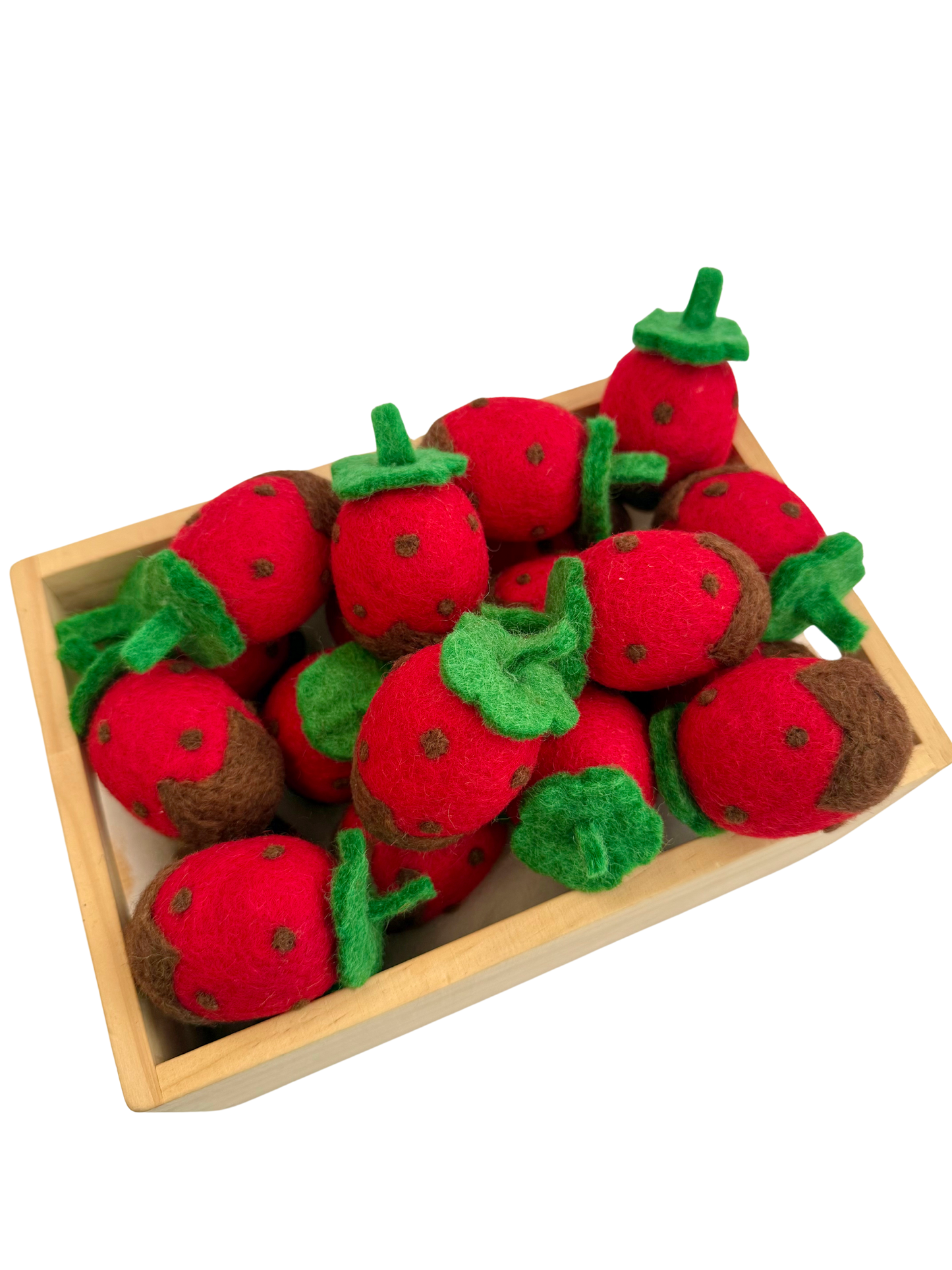 Felt chocolates strawberry