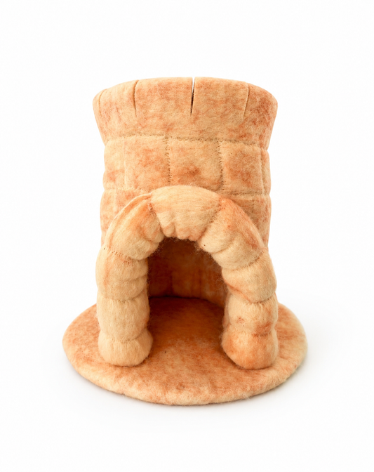 Felt sand castle house