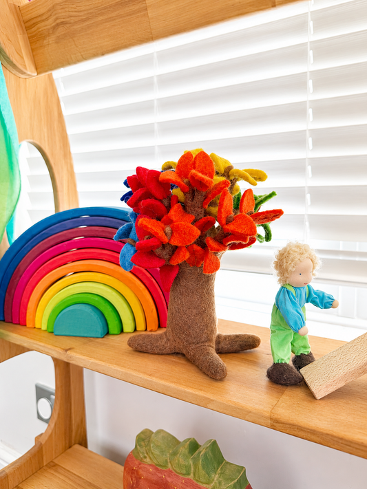 Felt Rainbow tree