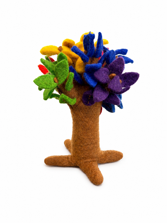 Felt Rainbow tree