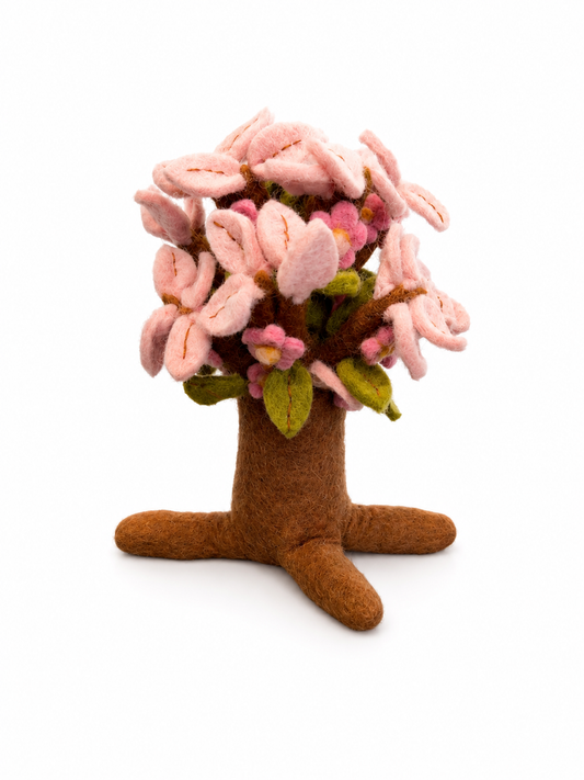 Felt blossom tree