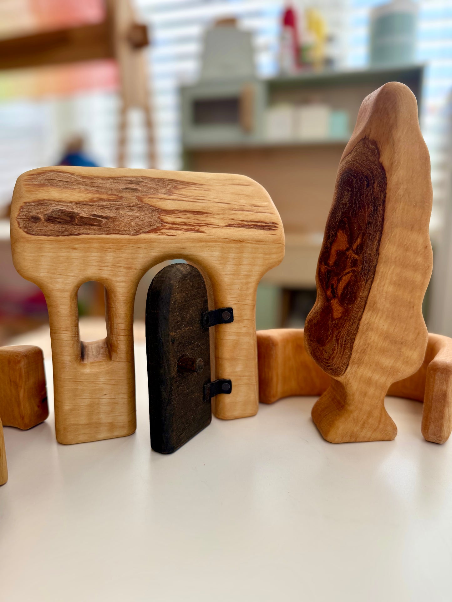 Bikeho wooden House and Garden set I - 8 pieces