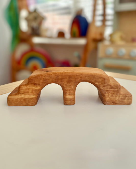 Bikeho Medium wooden stepped bridge