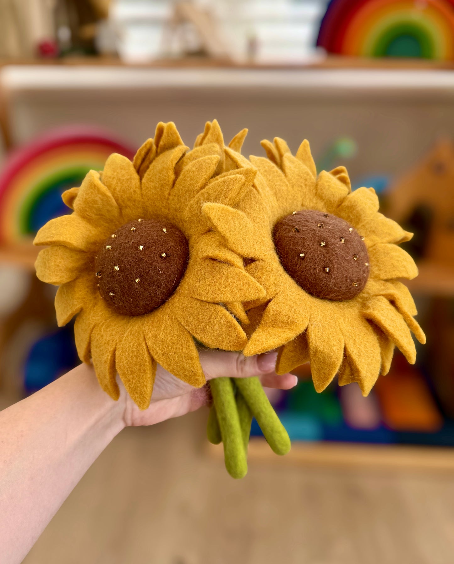 Felt Sun Flower